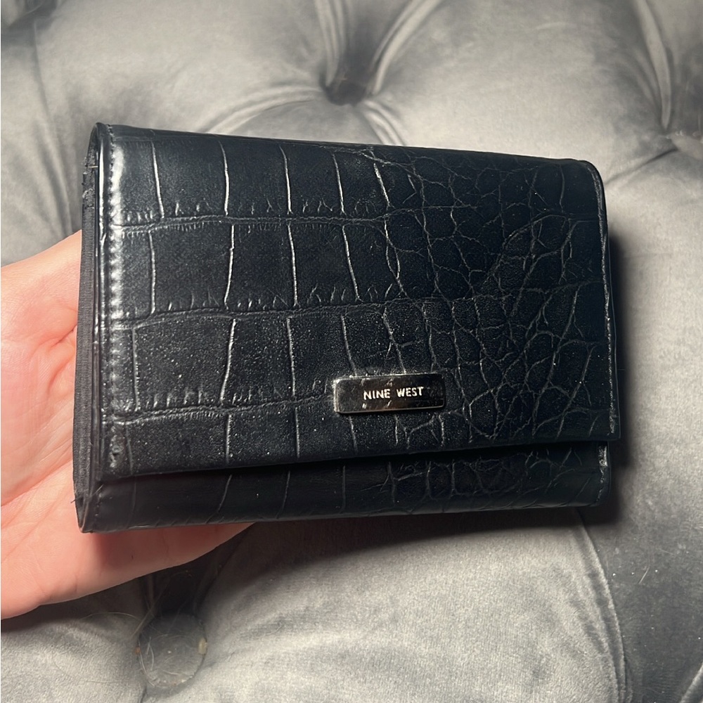 Nine West snakeskin wallet